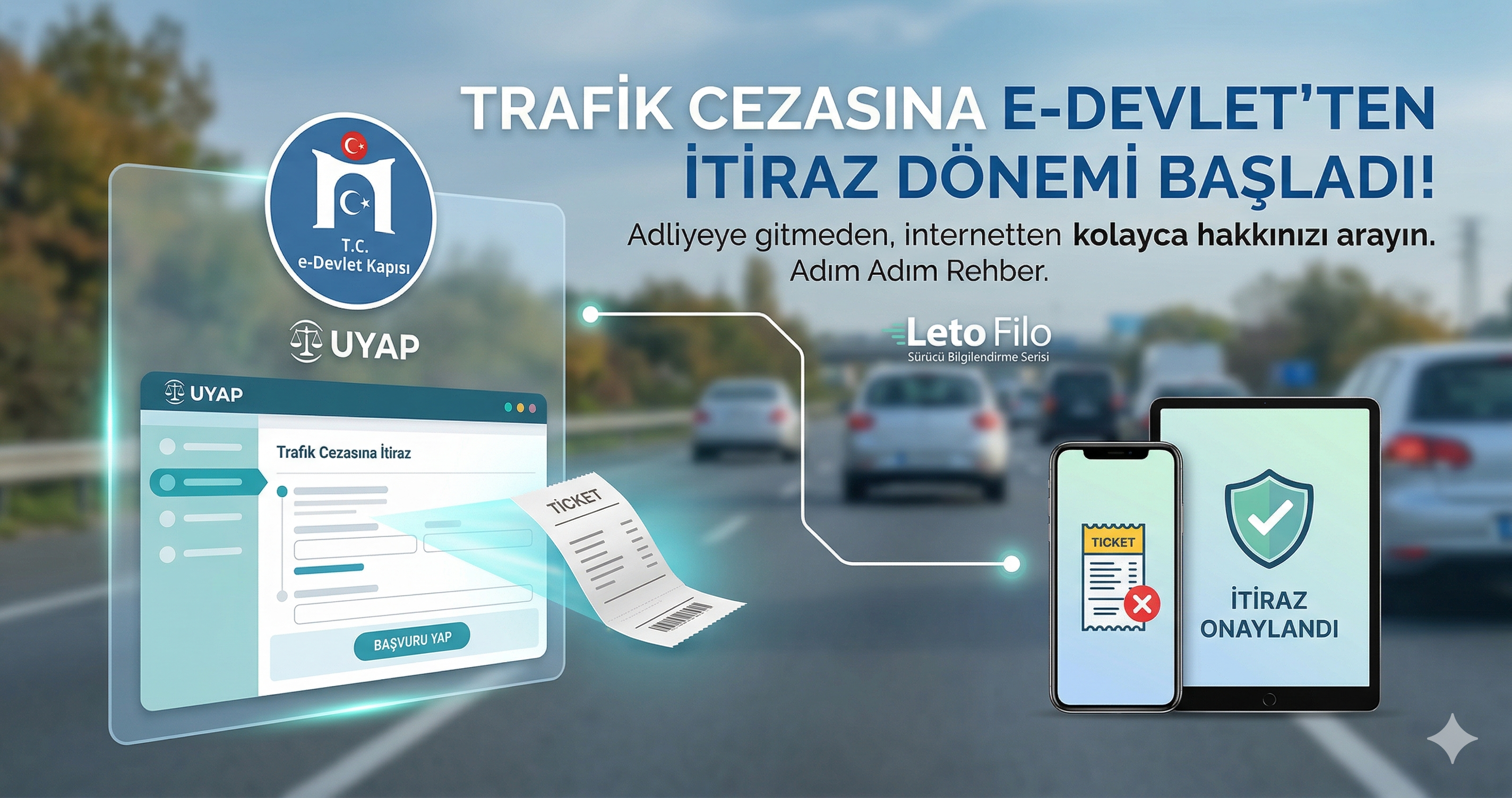 Trafik Cezalarına İtirazda Yeni Dönem: Adliyeye Gitmeden Hakkınızı Arayın!